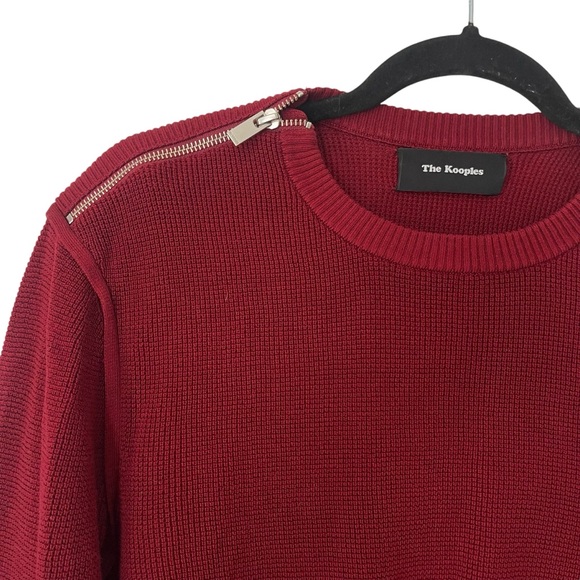 The Kooples Red Sweater Size L - Picture 4 of 8